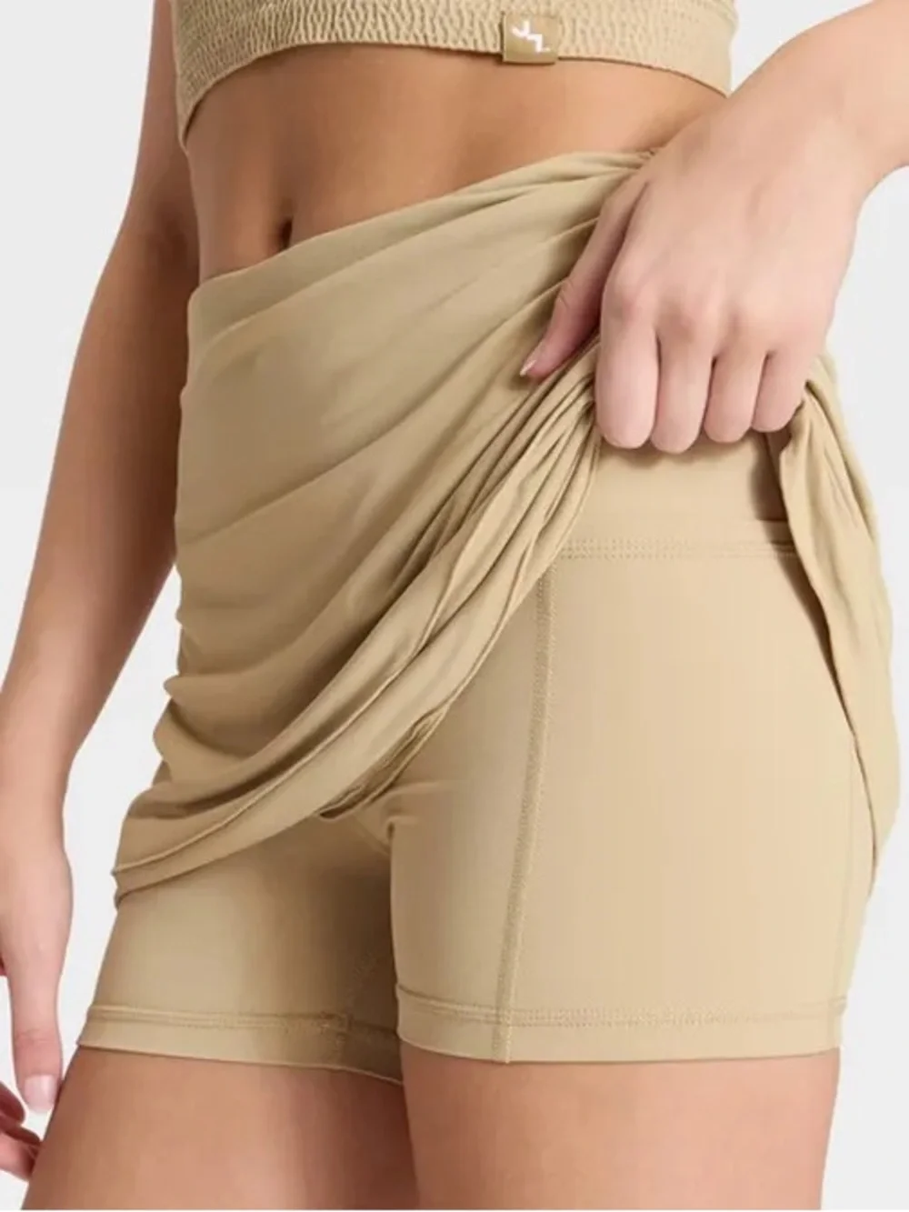 Women's Game Day Layered Skort - JoyLab™ Gold Sz XS NWT